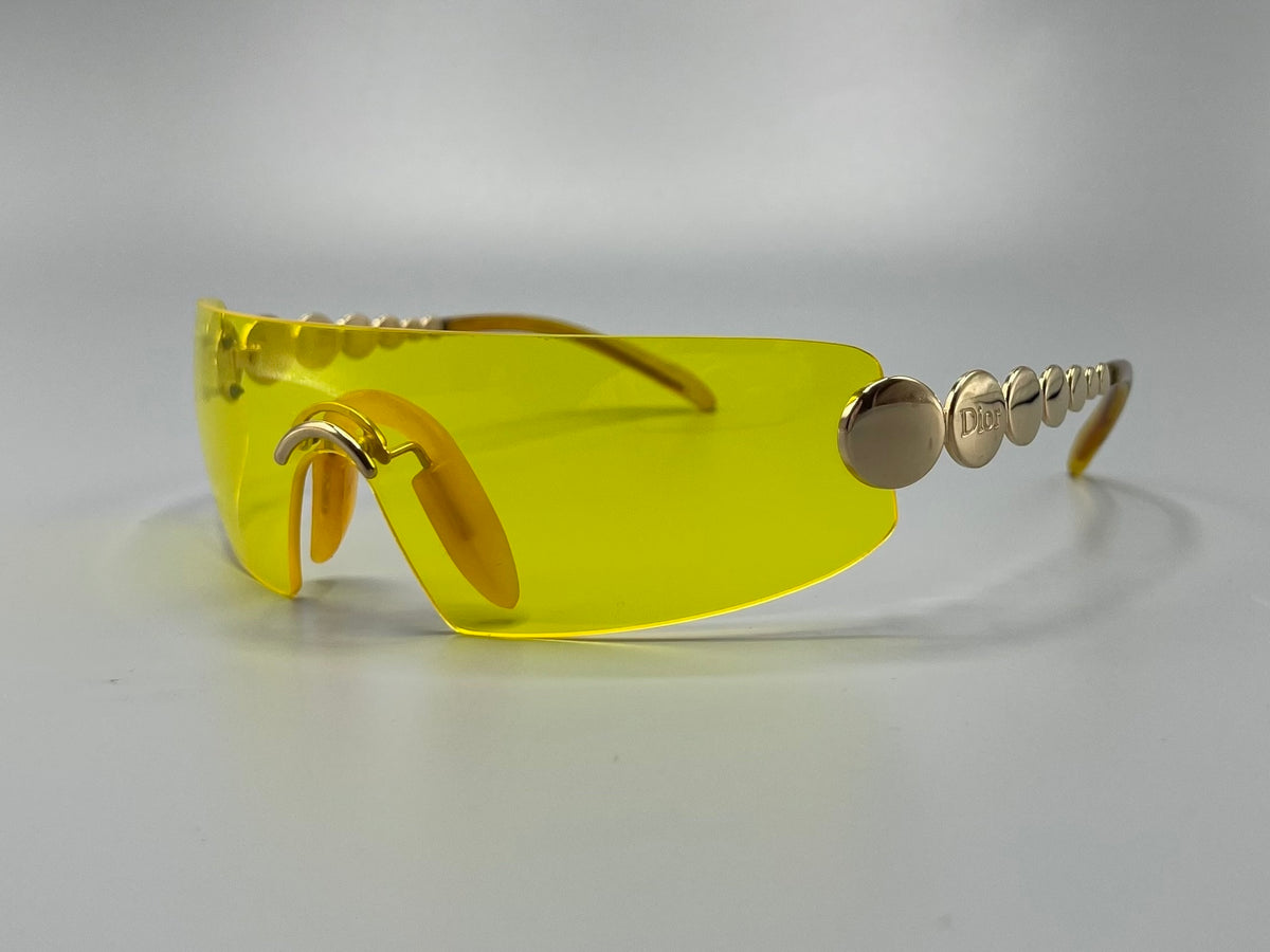 Dior Vintage Delirium Shield Sunglasses – LULA PACE