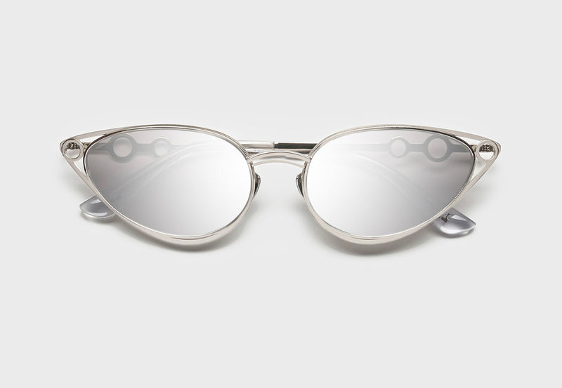 lula pace sunglasses for women metal titanium silver high quality premium luxury eyewear